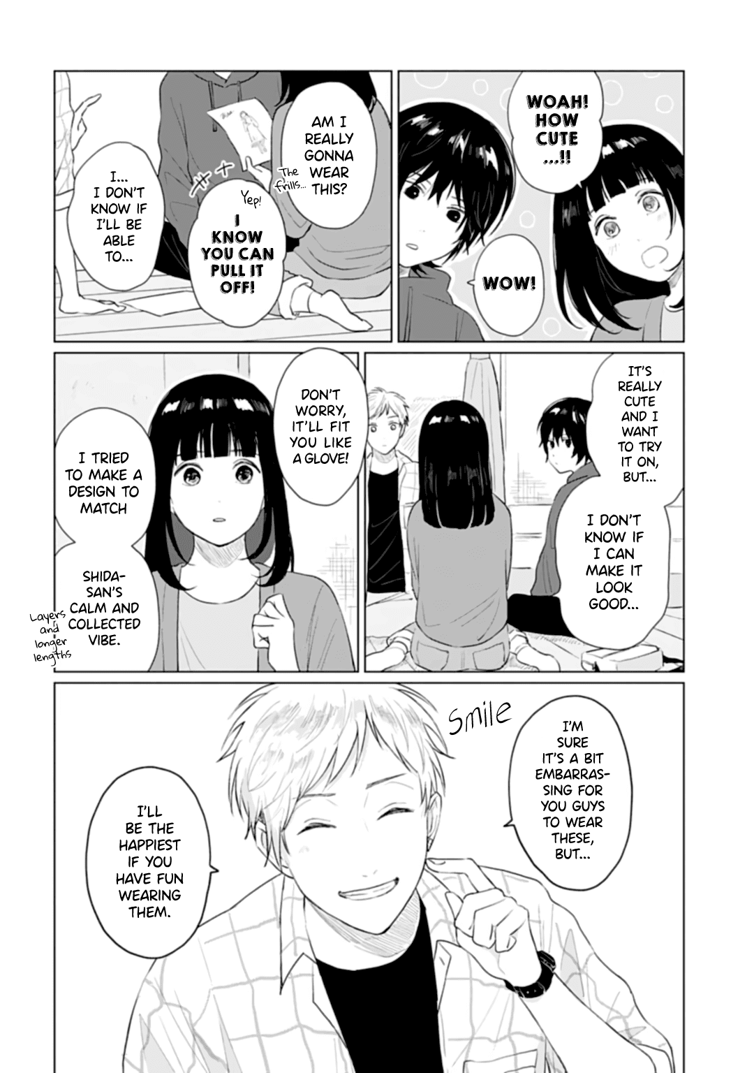 Shounen wo Kau Chapter 13 page 14 - Chapter 13: Things she knows about him