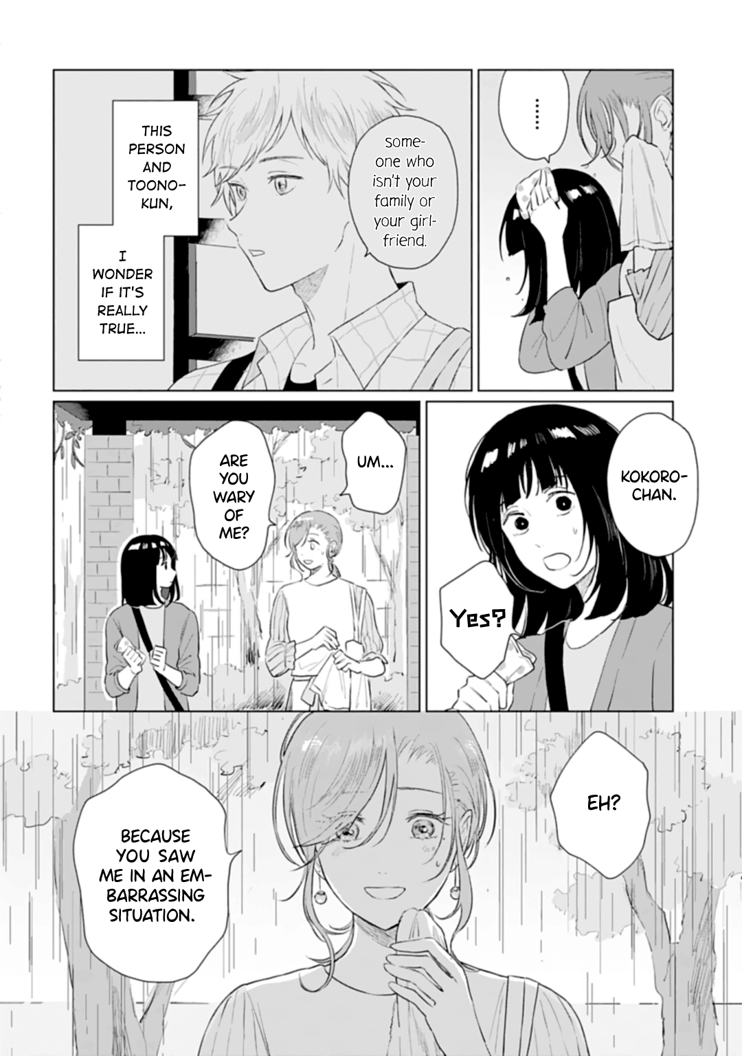 Shounen wo Kau Chapter 13 page 22 - Chapter 13: Things she knows about him