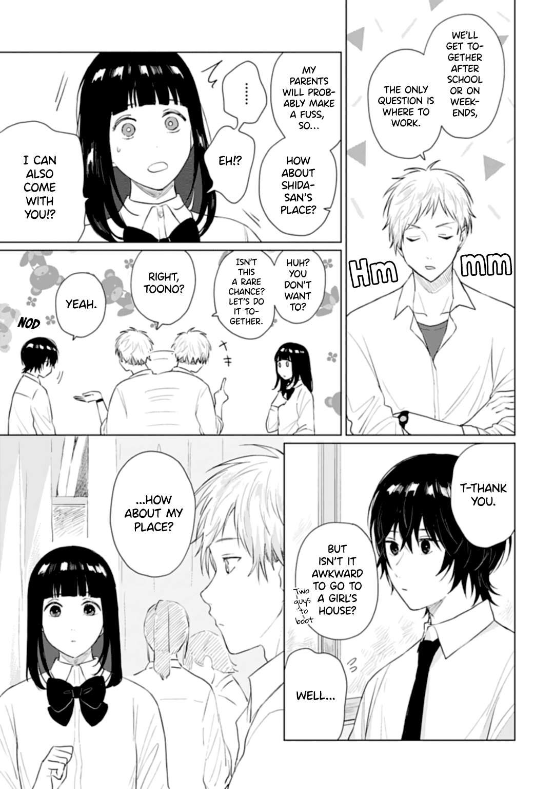 Shounen wo Kau Chapter 13 page 5 - Chapter 13: Things she knows about him