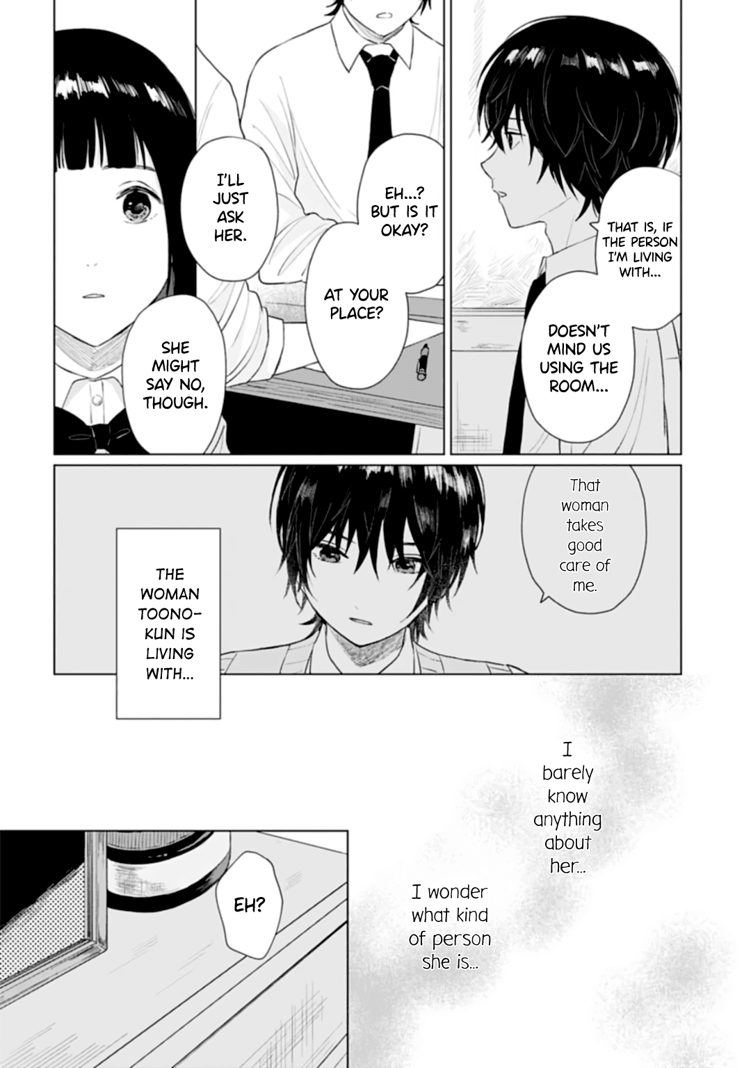 Shounen wo Kau Chapter 13 page 6 - Chapter 13: Things she knows about him
