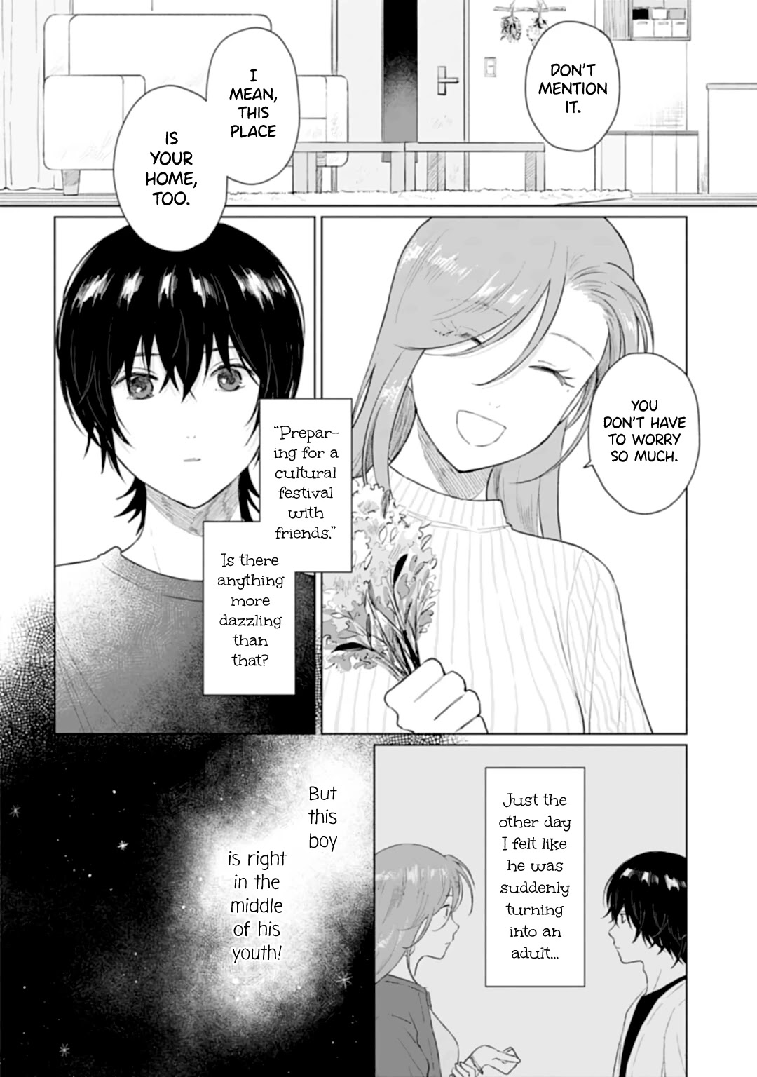 Shounen wo Kau Chapter 13 page 8 - Chapter 13: Things she knows about him