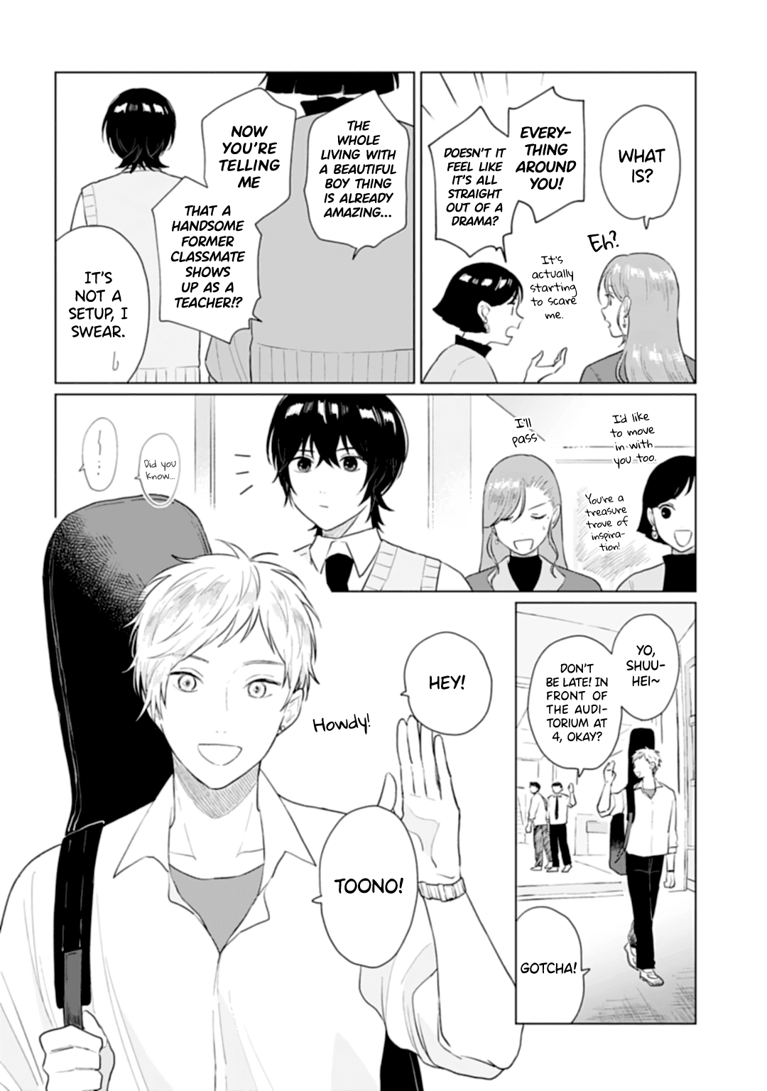 Shounen wo Kau Chapter 14 page 14 - Chapter 14: Cultural Festival