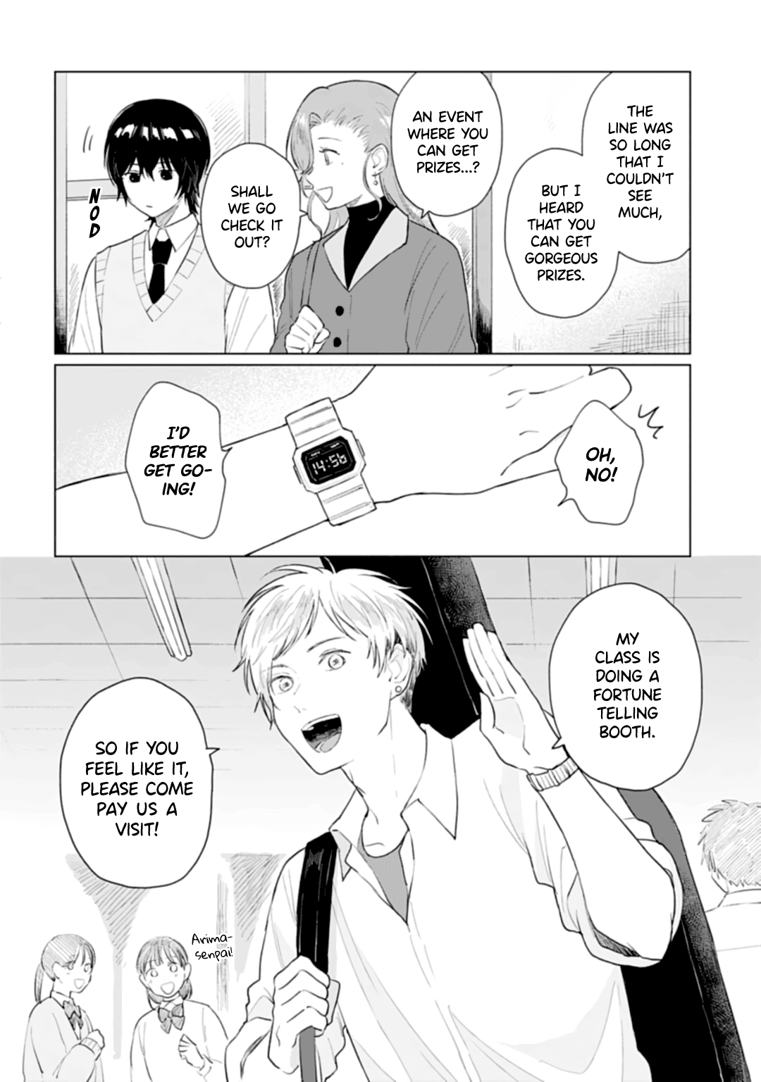Shounen wo Kau Chapter 14 page 16 - Chapter 14: Cultural Festival