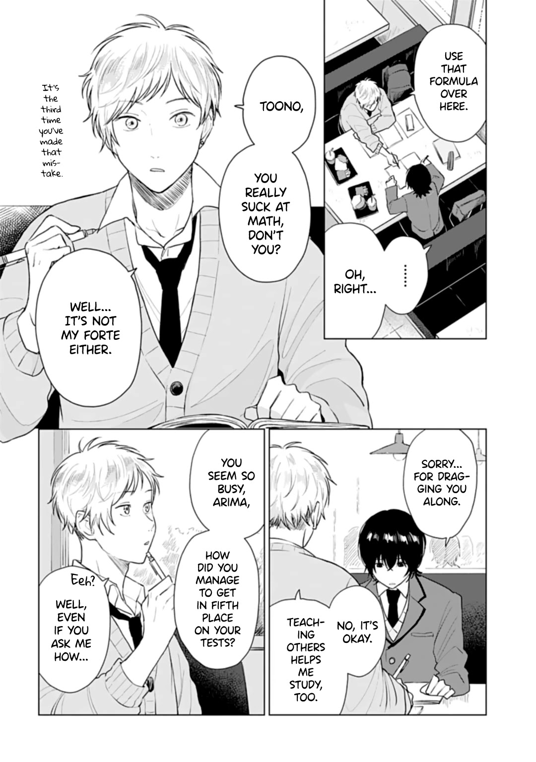 Shounen wo Kau Chapter 16 page 8 - Chapter 16: Process and Results