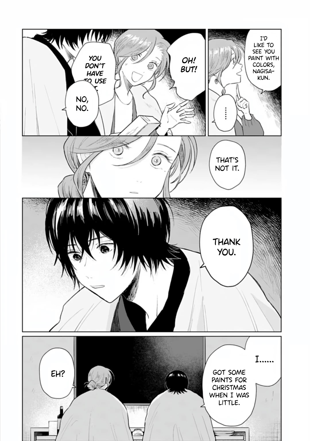 Shounen wo Kau Chapter 17 page 20 - Chapter 17: Illuminated Warmth