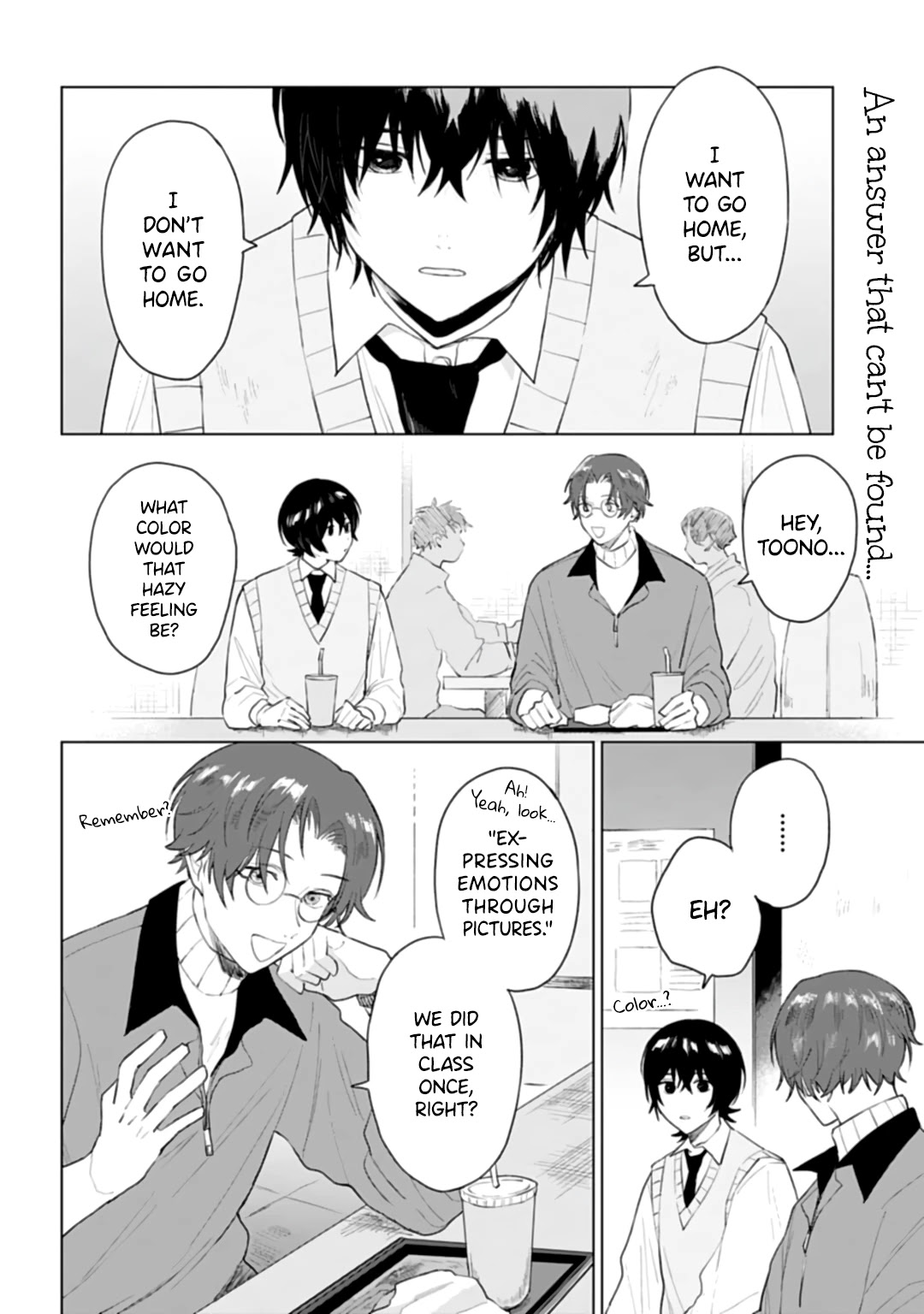 Shounen wo Kau Chapter 19 page 2 - Chapter 19: Feeling Without a Name