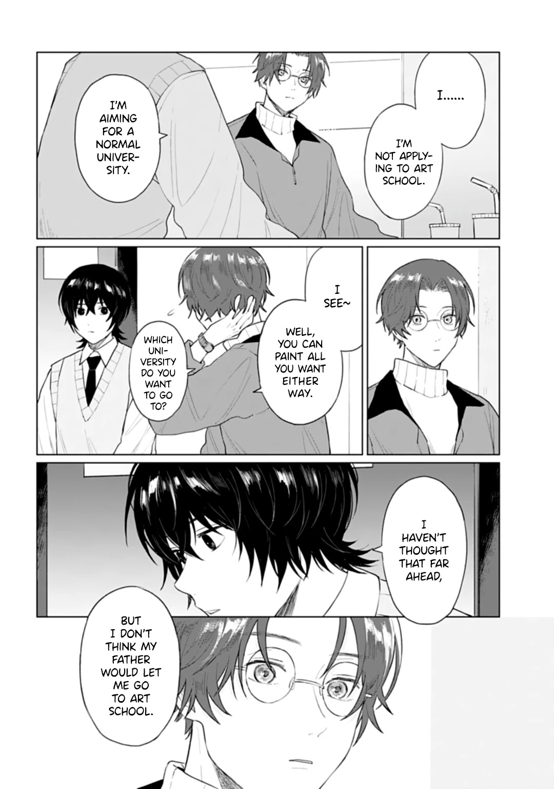 Shounen wo Kau Chapter 19 page 6 - Chapter 19: Feeling Without a Name