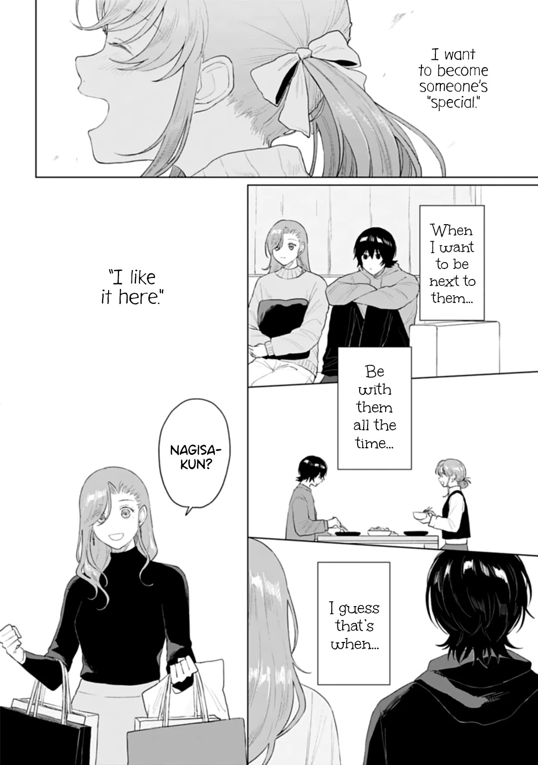 Shounen wo Kau Chapter 20 page 34 - Chapter 20: Your Special Someone