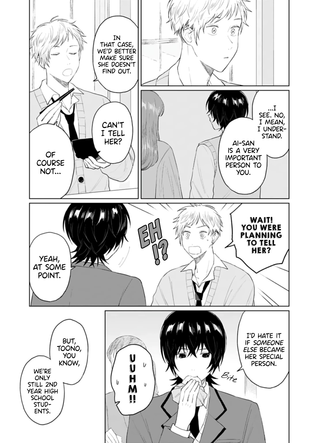 Shounen wo Kau Chapter 21 page 13 - Chapter 21: Bittersweet
