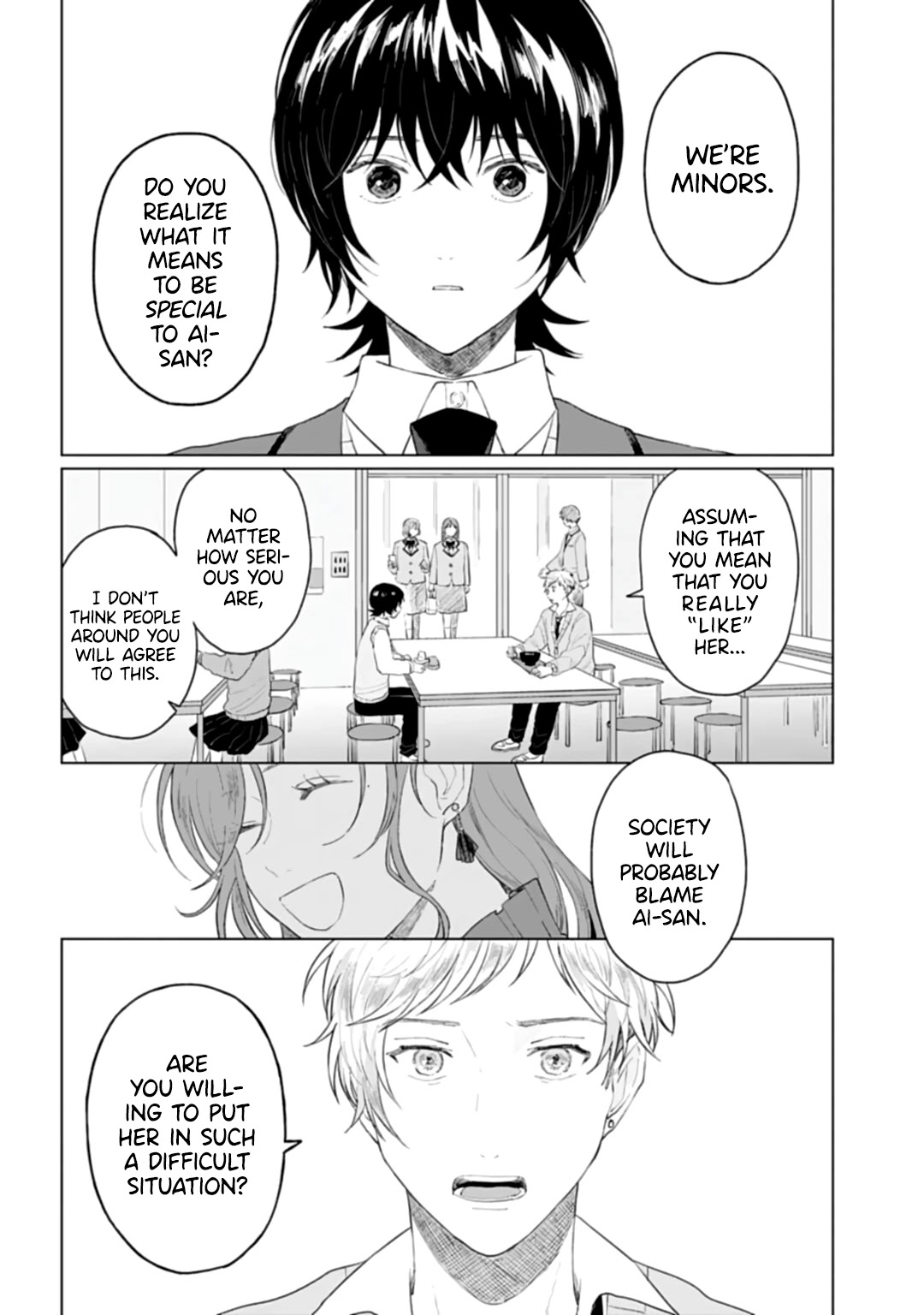 Shounen wo Kau Chapter 21 page 14 - Chapter 21: Bittersweet