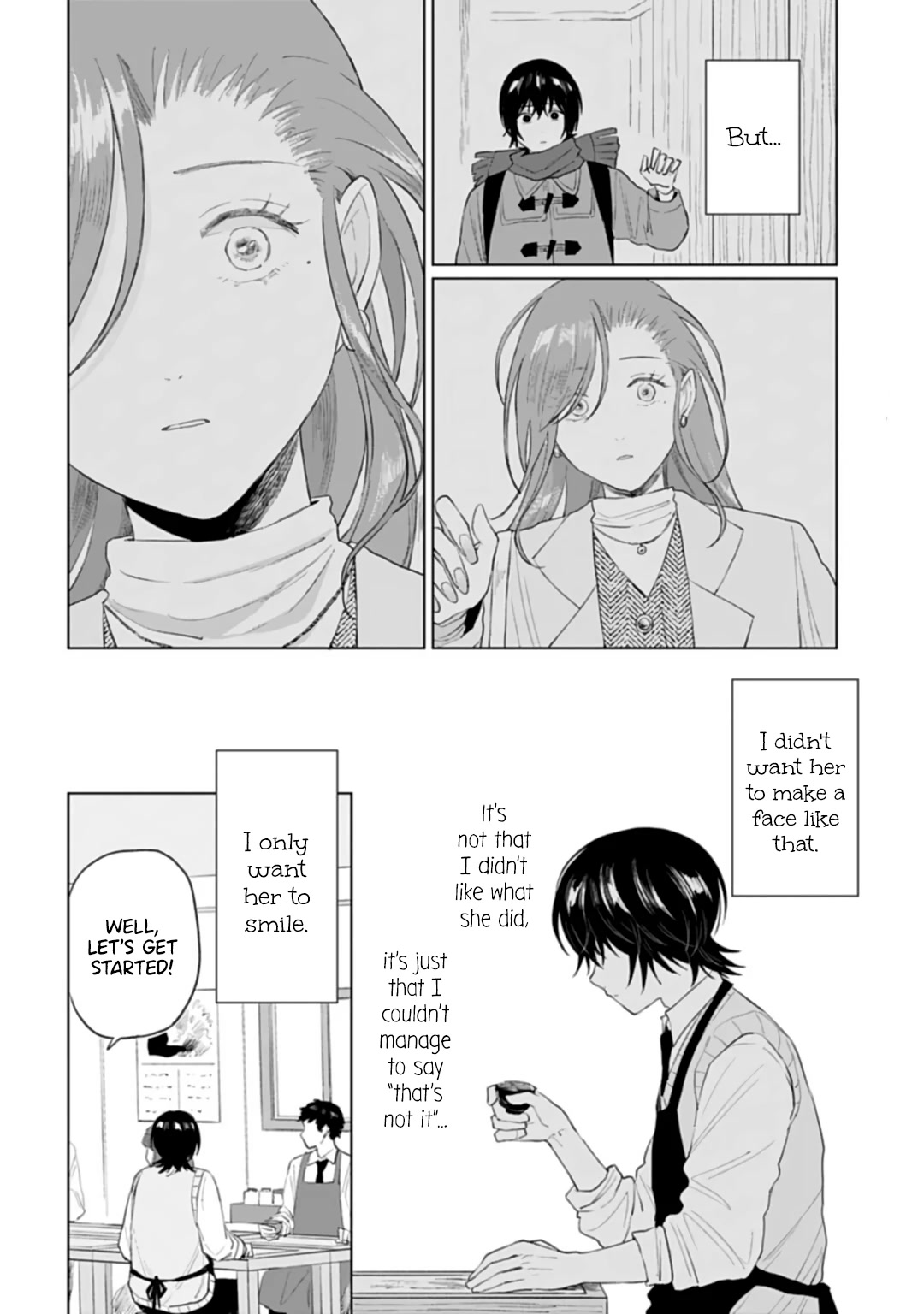 Shounen wo Kau Chapter 23 page 14 - Chapter 23: Connection