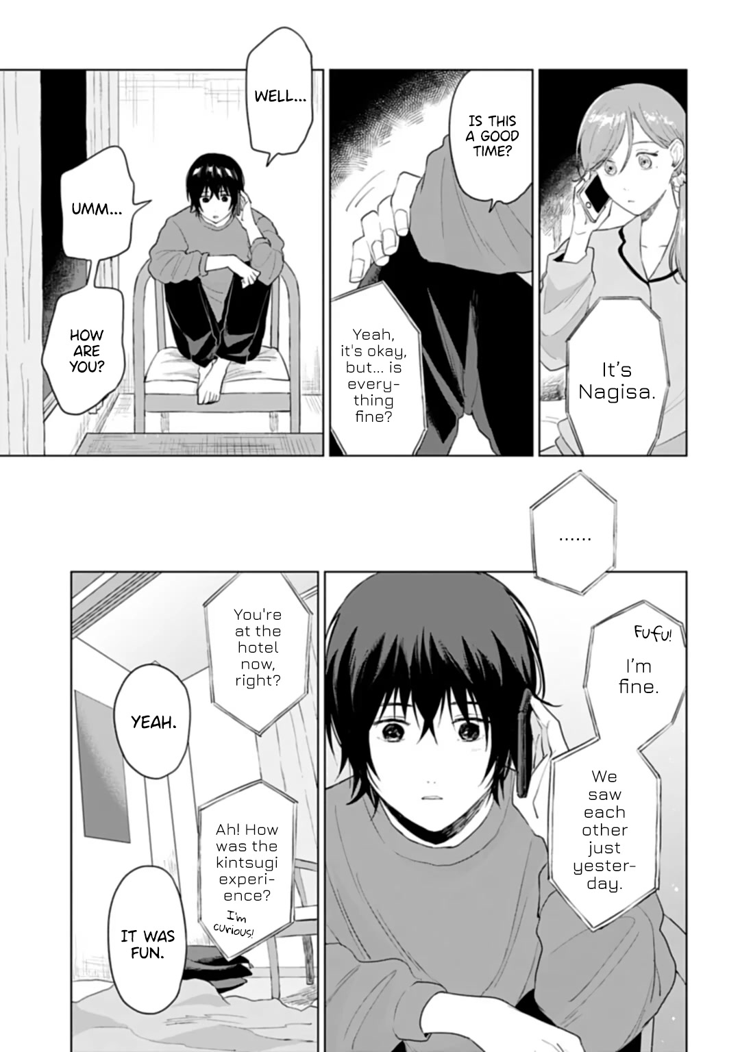 Shounen wo Kau Chapter 23 page 21 - Chapter 23: Connection