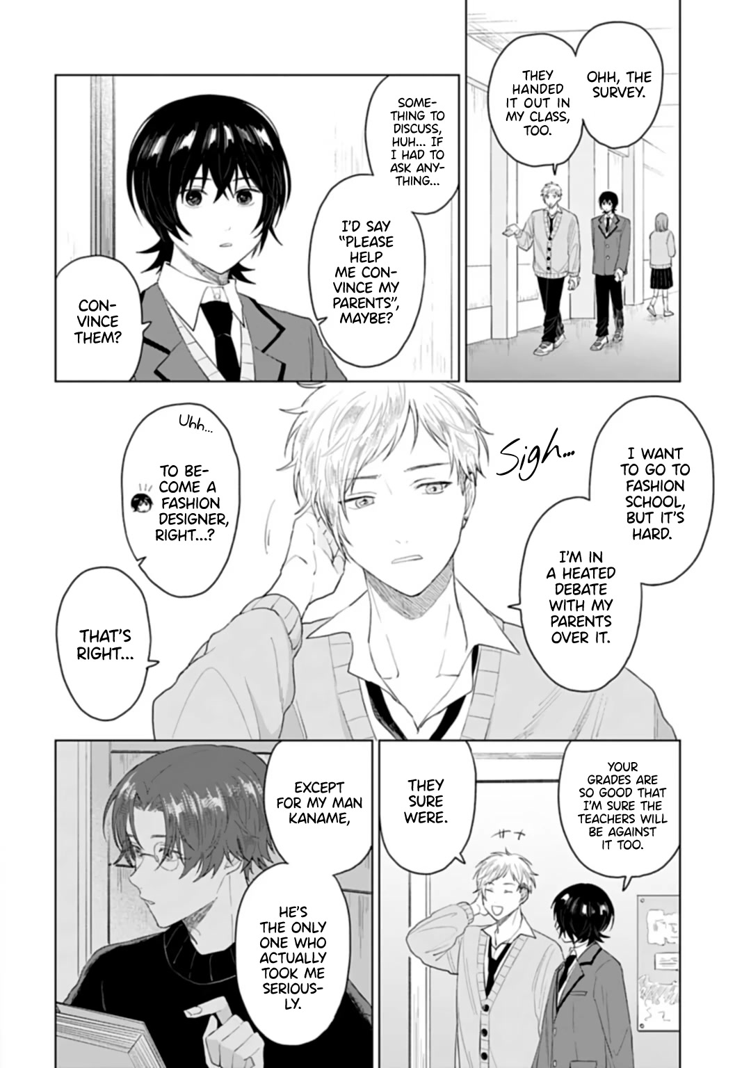 Shounen wo Kau Chapter 24 page 12 - Chapter 24: Determination