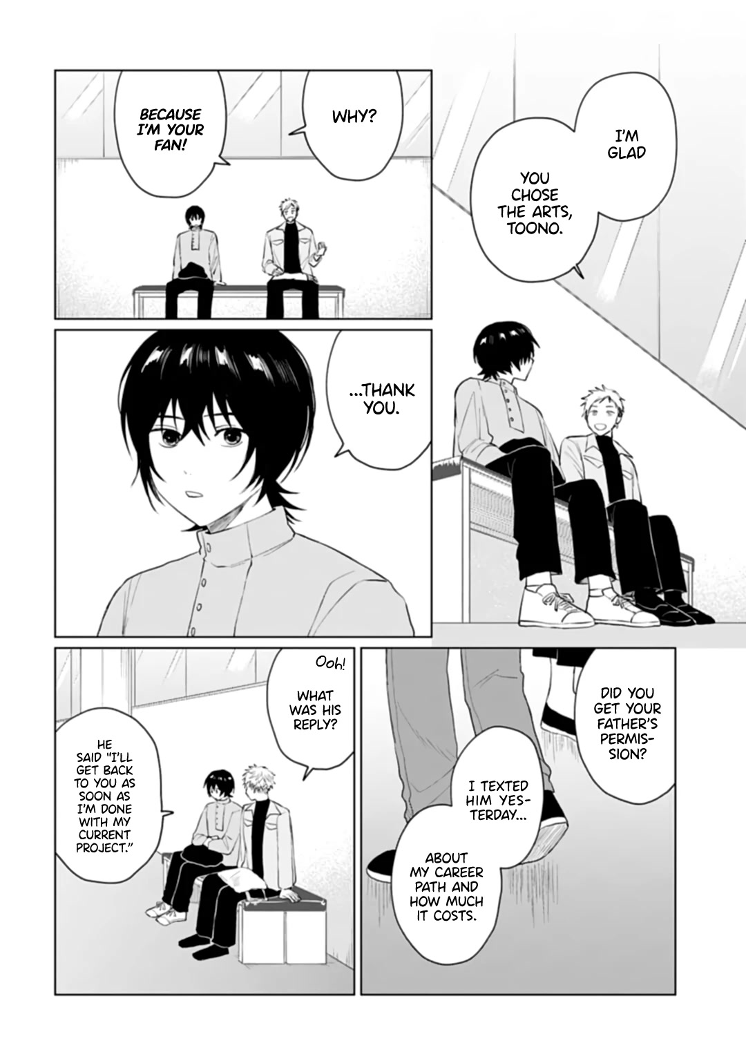 Shounen wo Kau Chapter 26 page 12 - Chapter 26: Where love goes