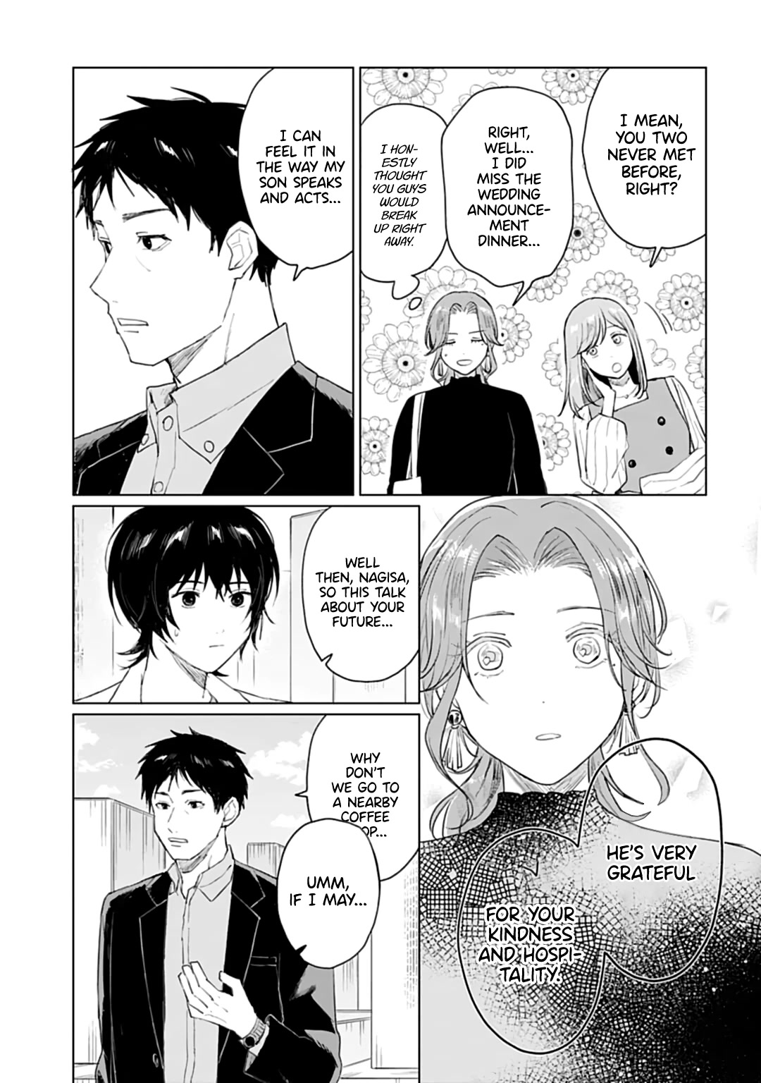 Shounen wo Kau Chapter 27 page 9 - Chapter 27: Father and Son
