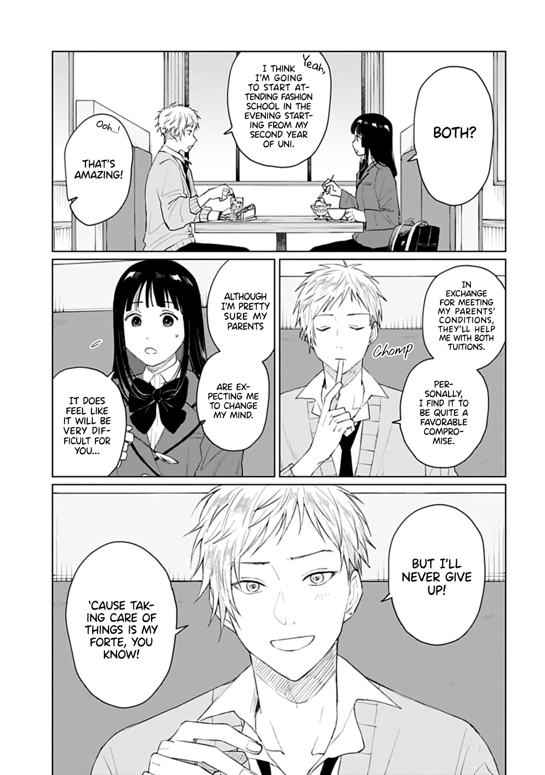 Shounen wo Kau Chapter 28 page 7 - Chapter 28: A love that won't blossom