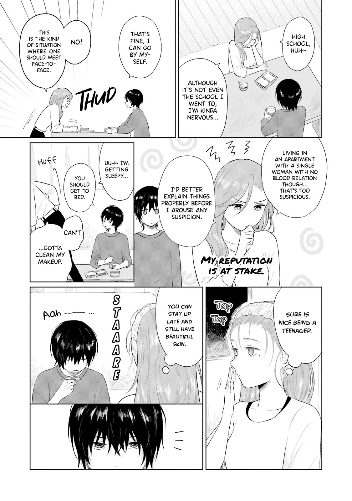 Shounen wo Kau Chapter 3 page 7 - Chapter 3: Blockage