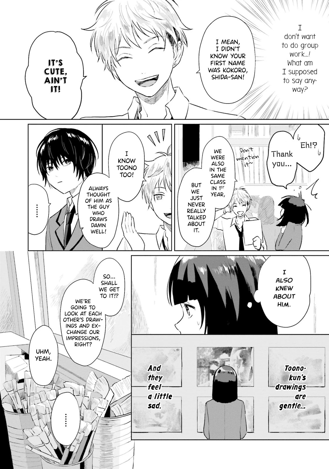 Shounen wo Kau Chapter 4 page 6 - Chapter 4: Love