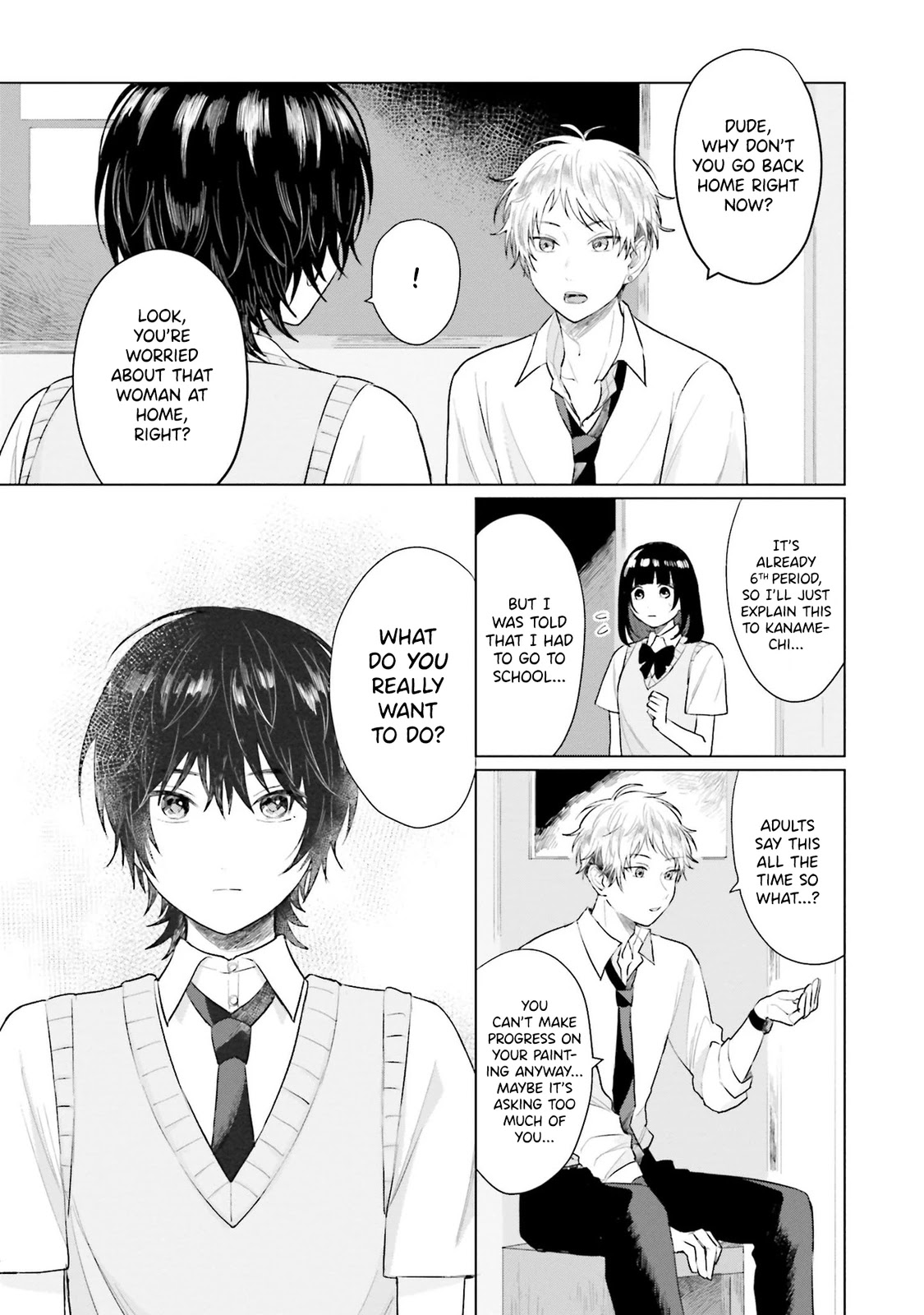 Shounen wo Kau Chapter 5 page 13 - Chapter 5: I Don't Know Anything