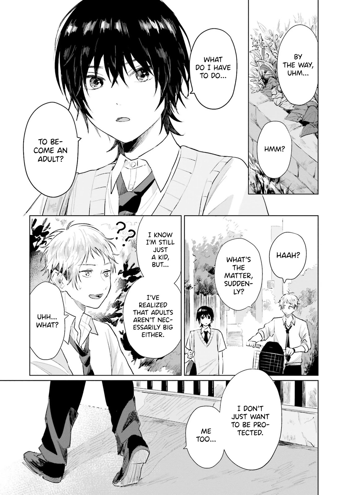Shounen wo Kau Chapter 5 page 27 - Chapter 5: I Don't Know Anything