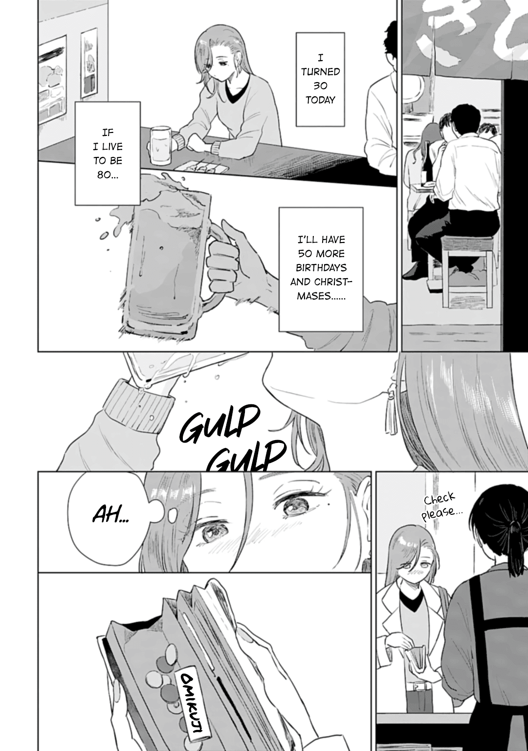 Shounen wo Kau Chapter 6.5 page 8 - Chapter 6.5: Lonely Birthday Girl