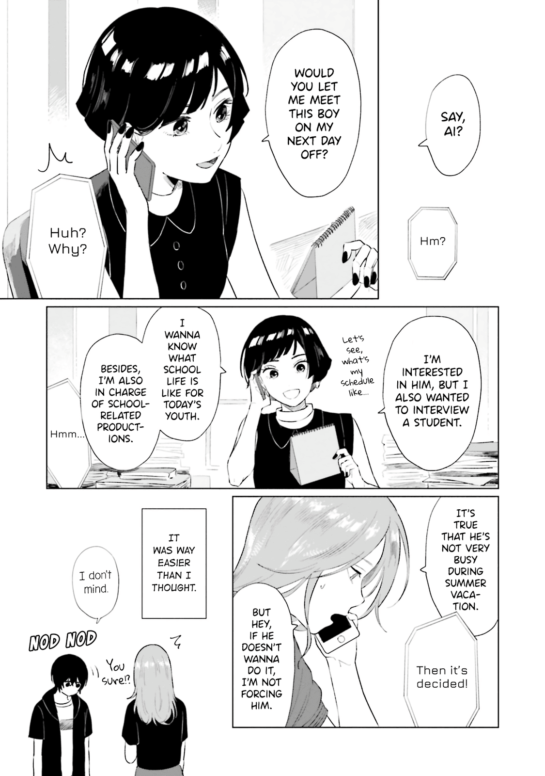 Shounen wo Kau Chapter 7 page 9 - Chapter 7: Somewhere I Cannot See