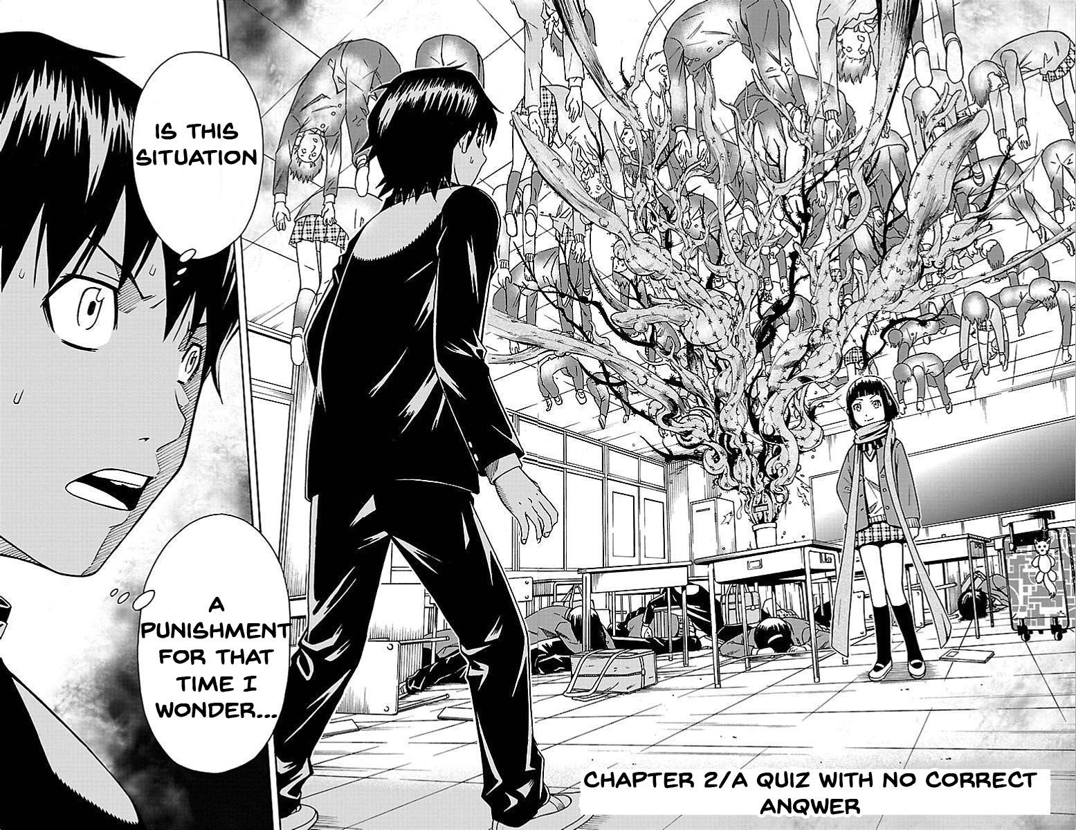 Shounen Y Chapter 2 page 3 - Chapter 2 : A Quiz With No Correct Answer