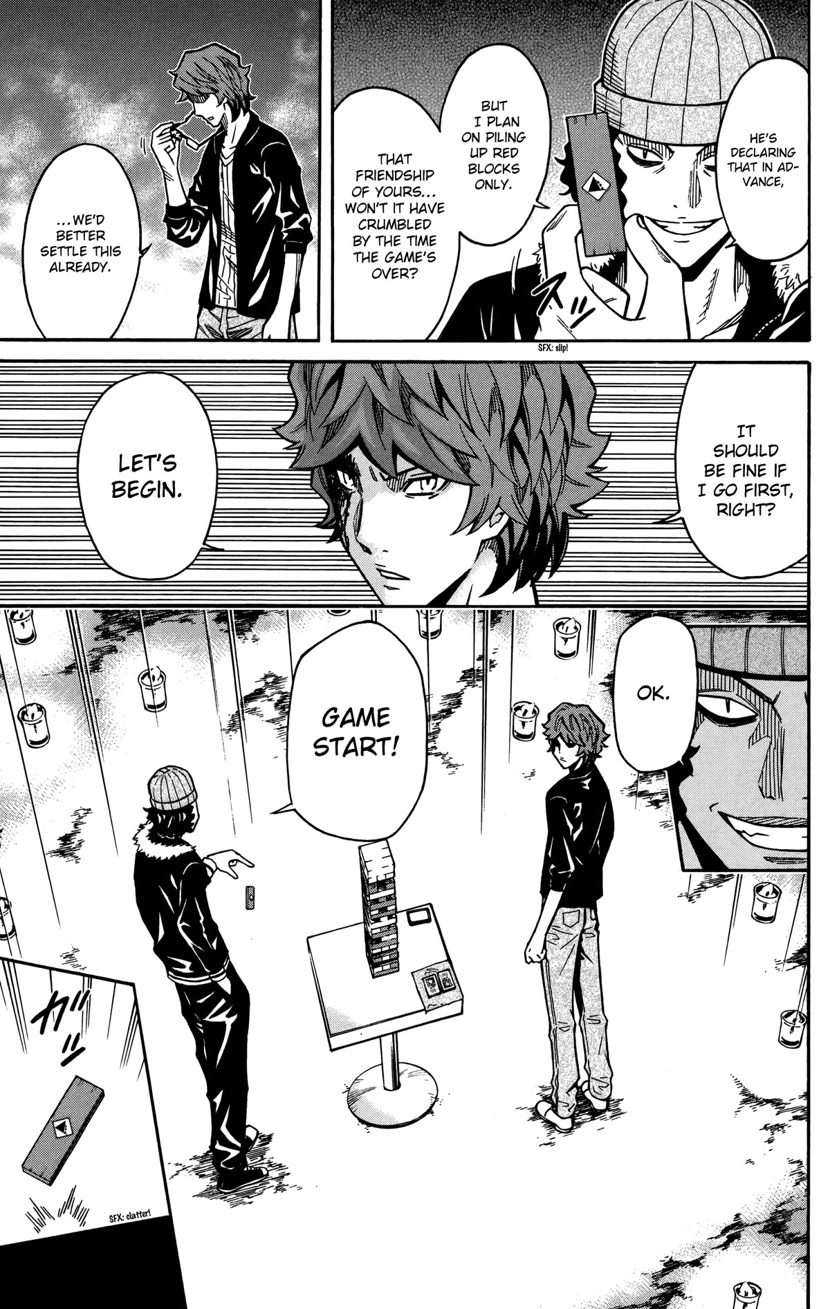 Shounen Y Chapter 20 page 37 - Chapter 20: Falling Rocks Jenga