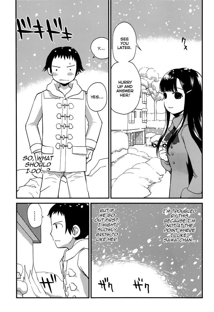 Shounen yo Taishi o Dake! Chapter 17 page 11 - Chapter 17 : Sawa confessed to Hibino