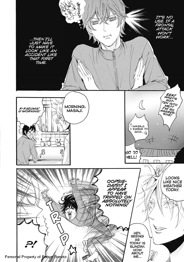 Shounen yo, Taishi toka Iroiro Idake Chapter 0.9 page 4 - Masaji ans Kazuma's ♥ Kissing Tactics