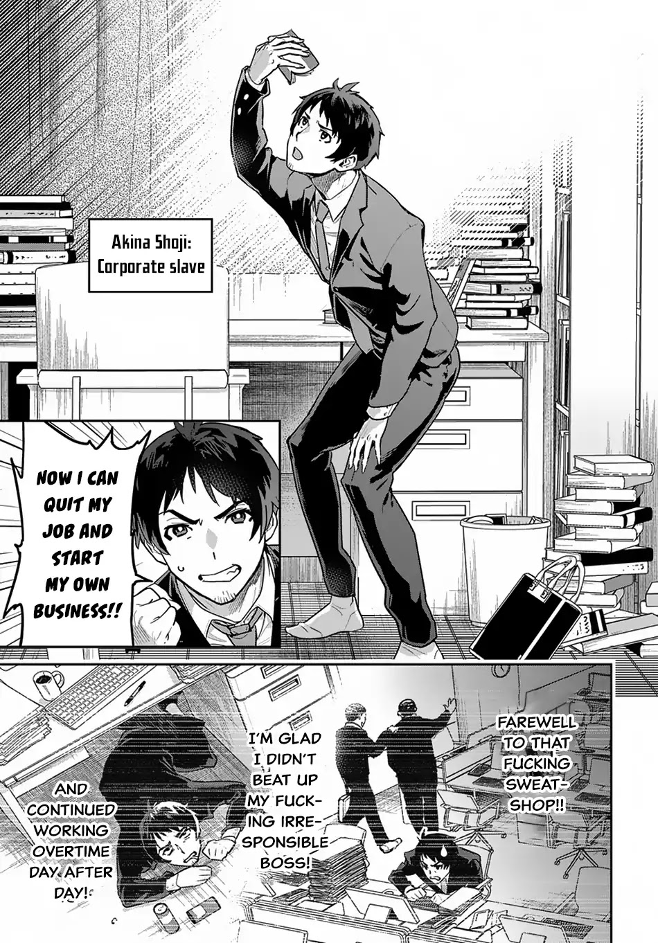 Shounin Yuusha wa Isekai wo Gyuujiru! – Saibai Skill de Nandemo Fuyashi Chaimasu Chapter 1 page 5 - Chapter 1