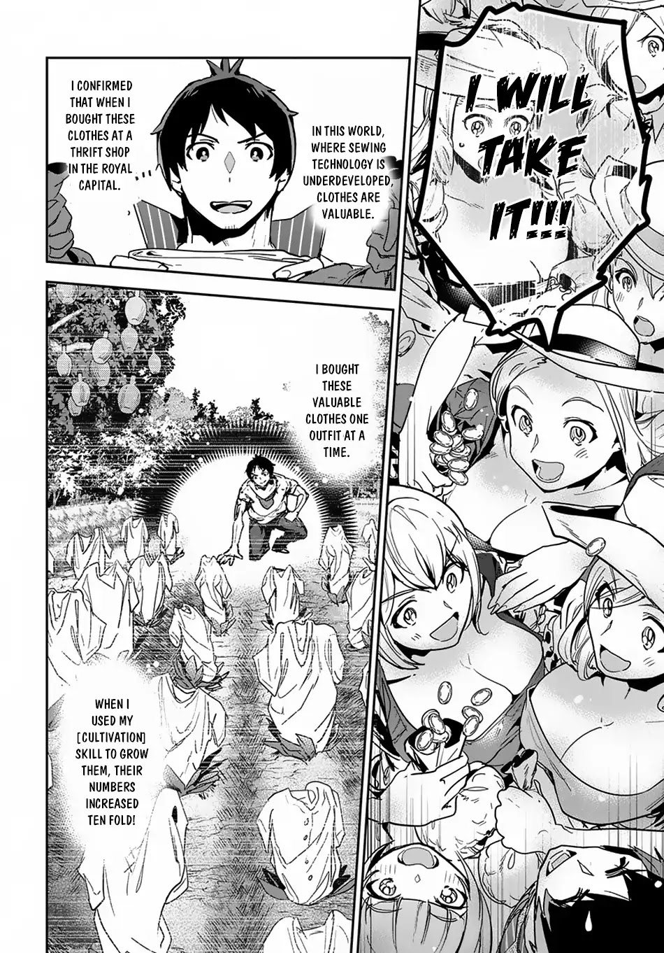 Shounin Yuusha wa Isekai wo Gyuujiru! – Saibai Skill de Nandemo Fuyashi Chaimasu Chapter 3 page 9 - Chapter 3
