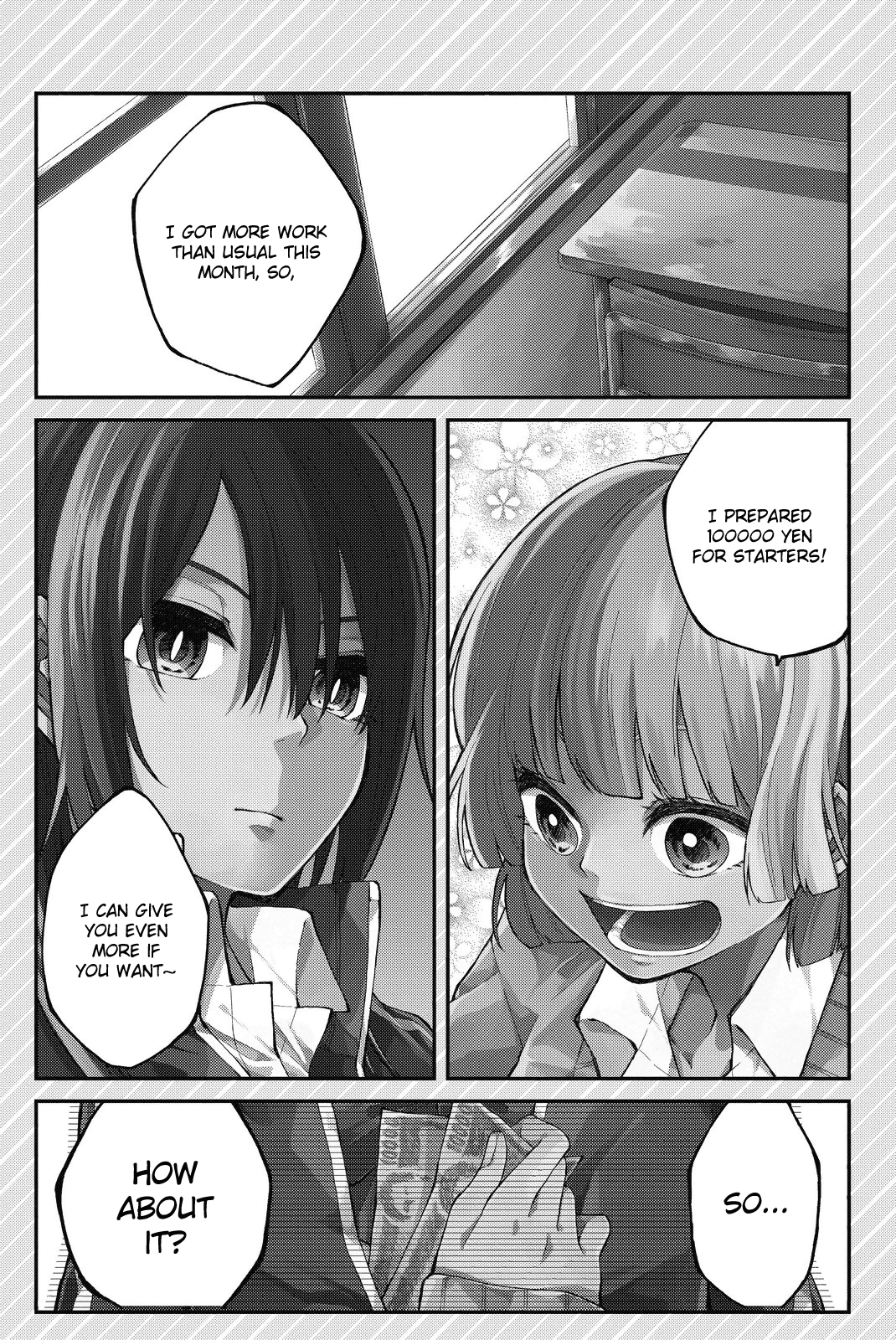 Shouraiteki ni Shinde Kure Chapter 1 page 3 - Chapter 1: For You, I 'll Pay Anything
