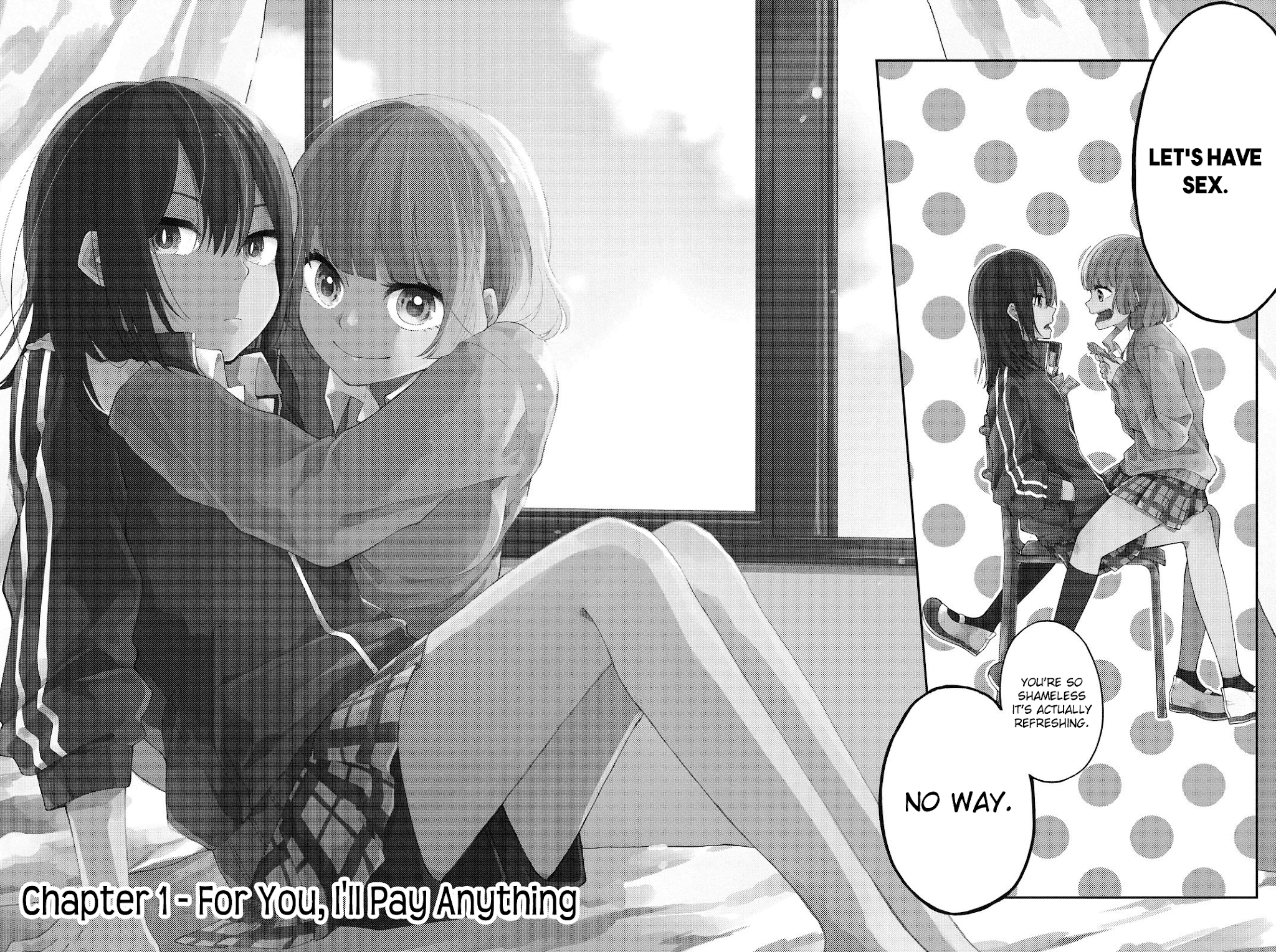 Shouraiteki ni Shinde Kure Chapter 1 page 4 - Chapter 1: For You, I 'll Pay Anything