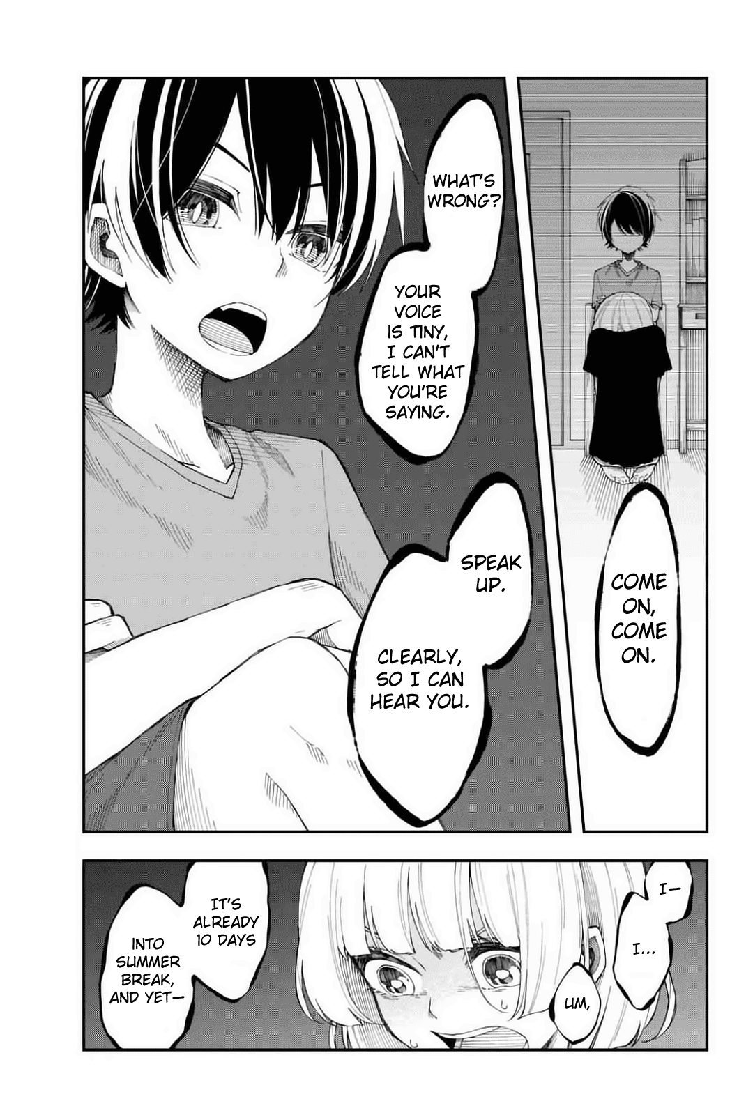 Shouraiteki ni Shinde Kure Chapter 12 page 1 - Chapter 12: The Iron Is Hot, Strike Already