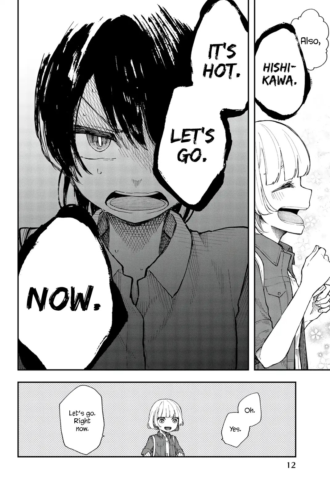Shouraiteki ni Shinde Kure Chapter 13 page 10 - Chapter 13: You and a Sunny Day