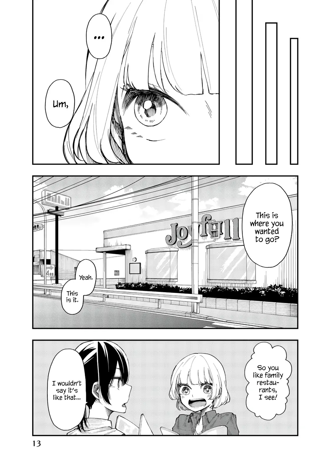 Shouraiteki ni Shinde Kure Chapter 13 page 11 - Chapter 13: You and a Sunny Day