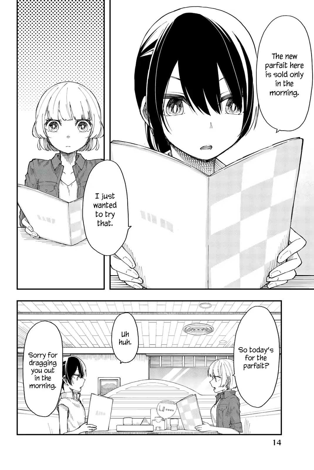 Shouraiteki ni Shinde Kure Chapter 13 page 12 - Chapter 13: You and a Sunny Day