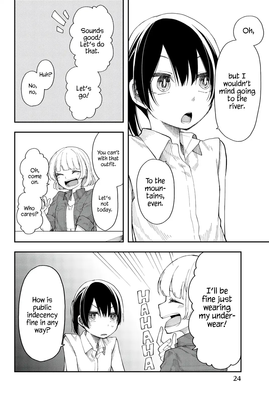 Shouraiteki ni Shinde Kure Chapter 13 page 22 - Chapter 13: You and a Sunny Day