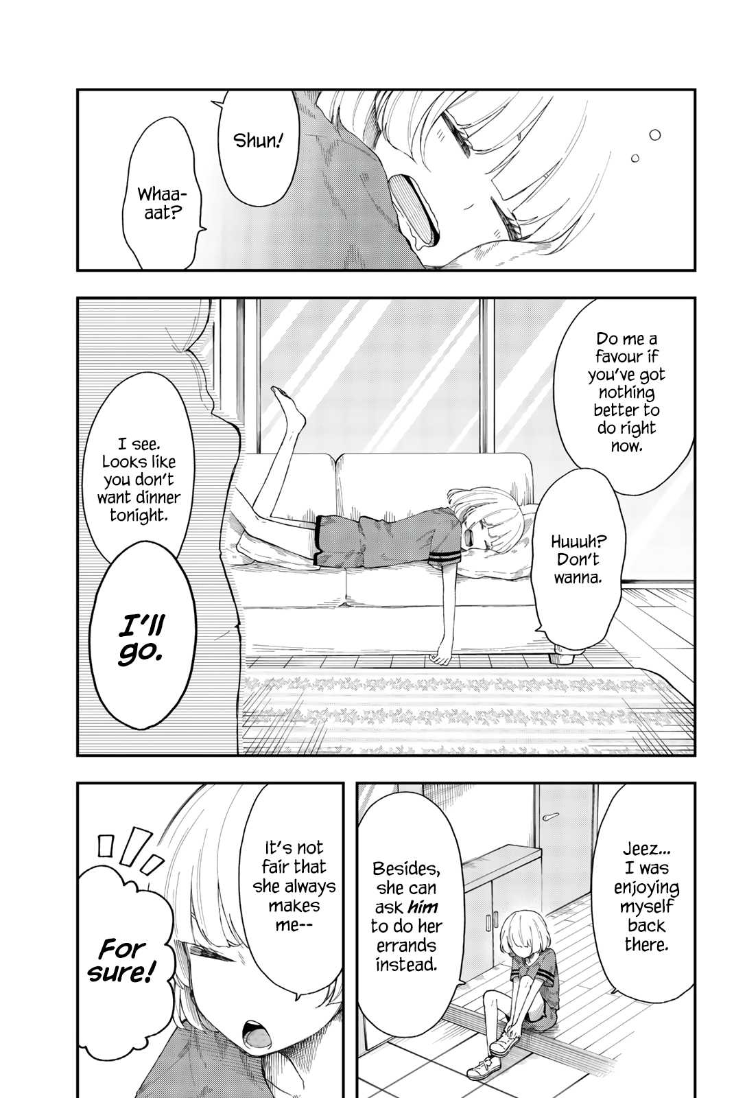 Shouraiteki ni Shinde Kure Chapter 14 page 1 - Chapter 14: Always a White Rose with a Rose