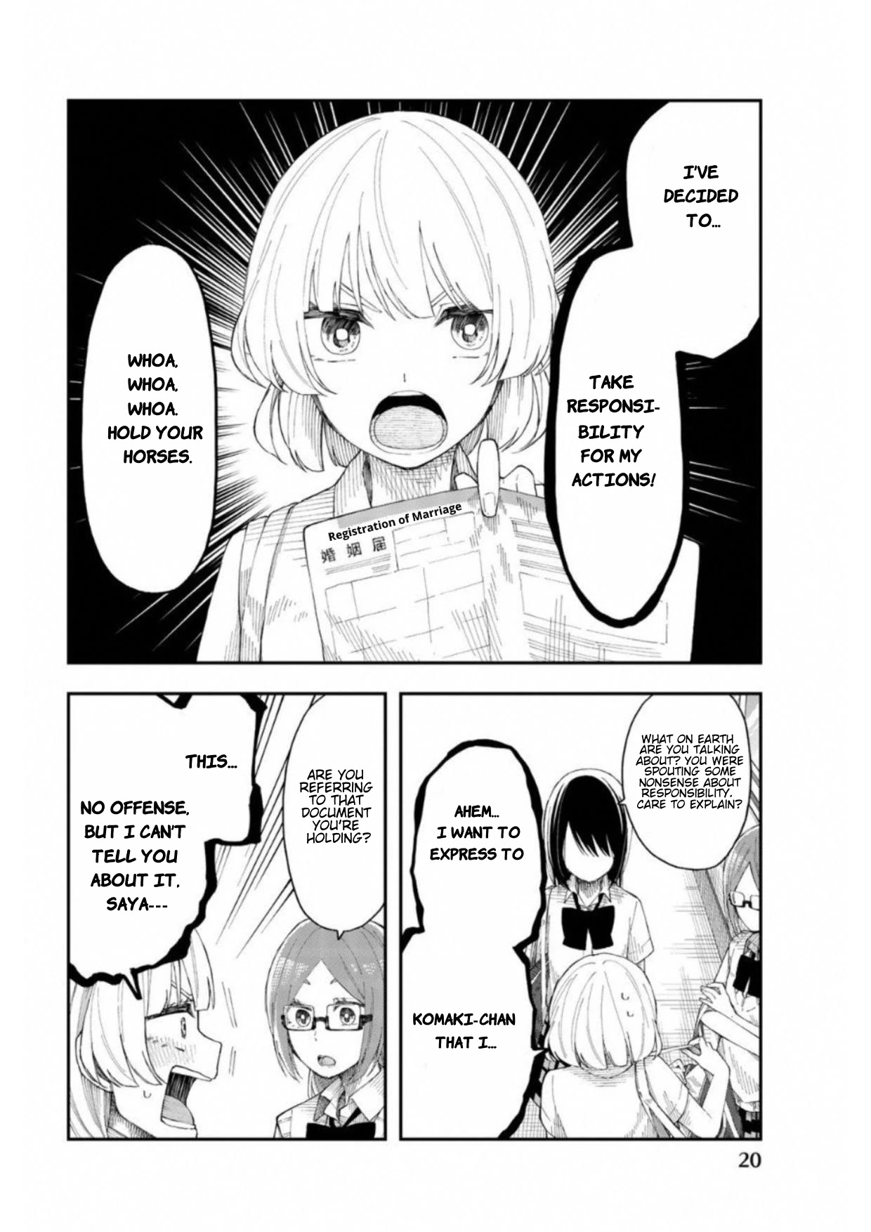 Shouraiteki ni Shinde Kure Chapter 19 page 21 - Chapter 19: Never Forgive, Never Forget