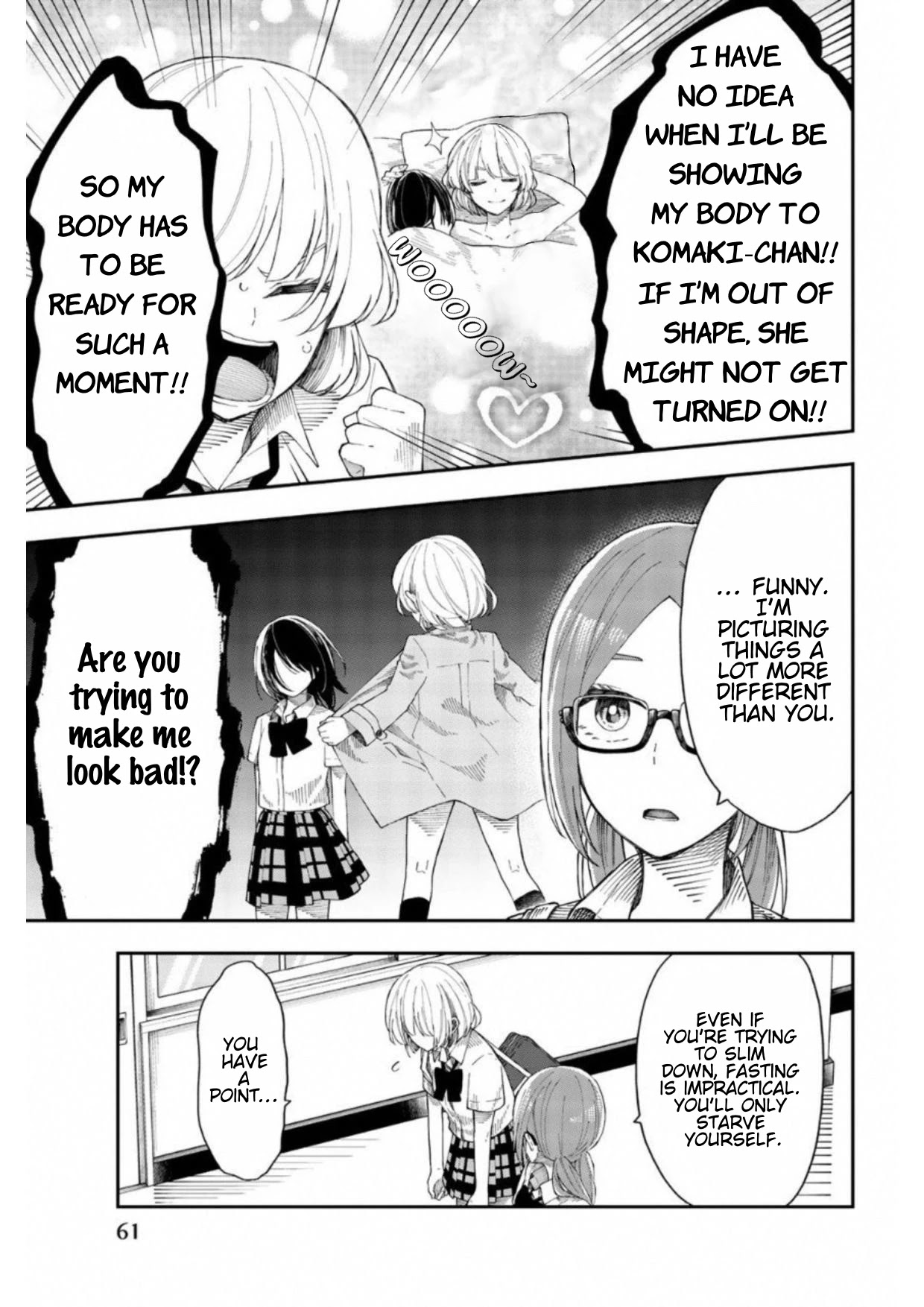 Shouraiteki ni Shinde Kure Chapter 21 page 9 - Chapter 21: Where There's No Charm, There's No Appetite