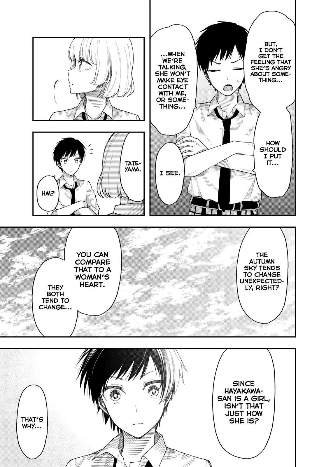 Shouraiteki ni Shinde Kure Chapter 23 page 11 - Chapter 23: A Woman's Heart, An Autumn Me
