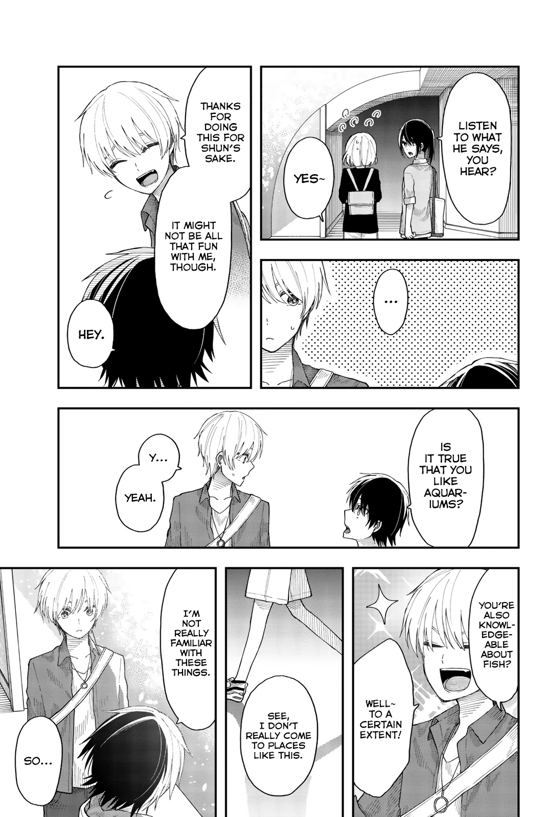 Shouraiteki ni Shinde Kure Chapter 24 page 13 - Chapter 24: Like Water and Fish