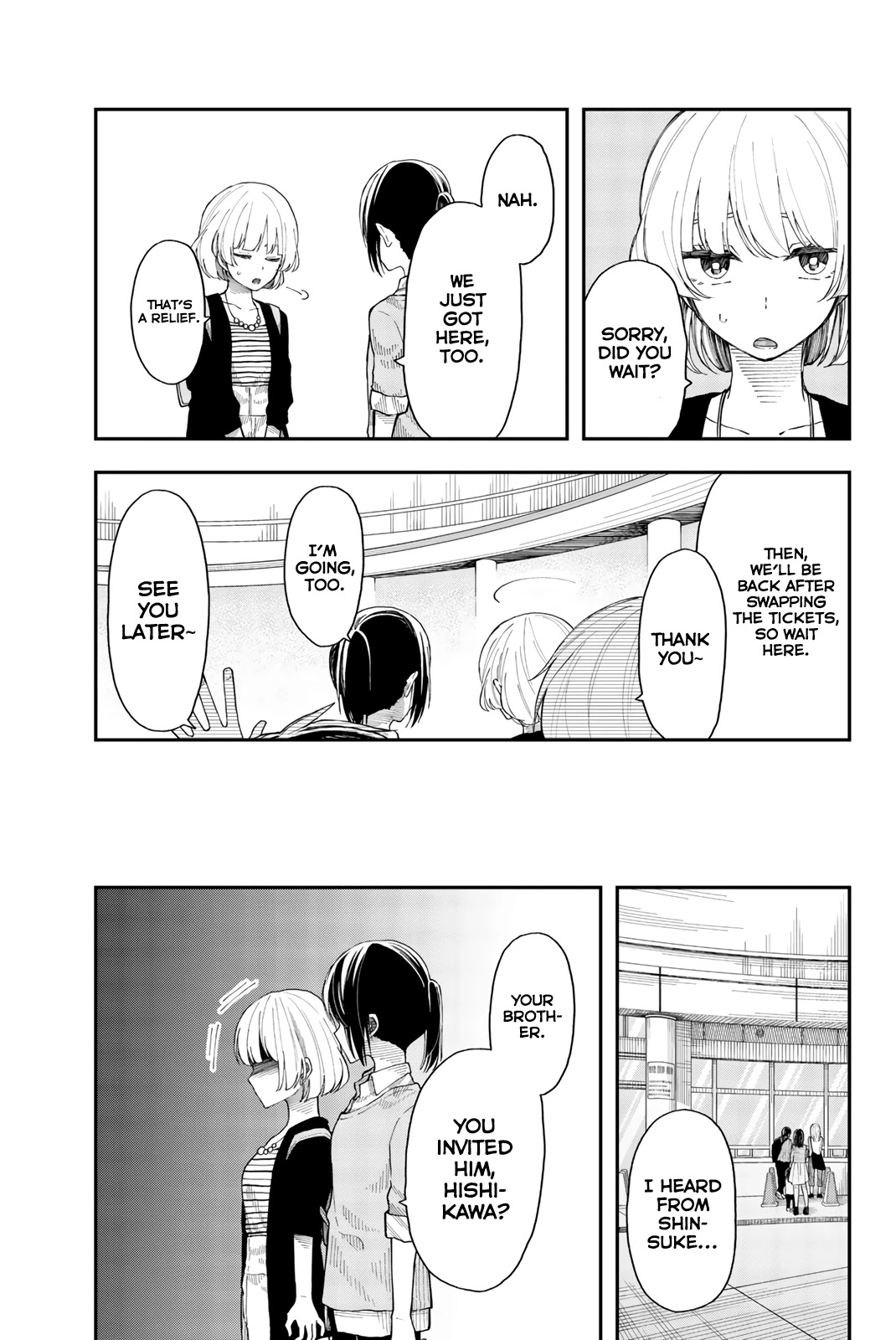 Shouraiteki ni Shinde Kure Chapter 24 page 7 - Chapter 24: Like Water and Fish