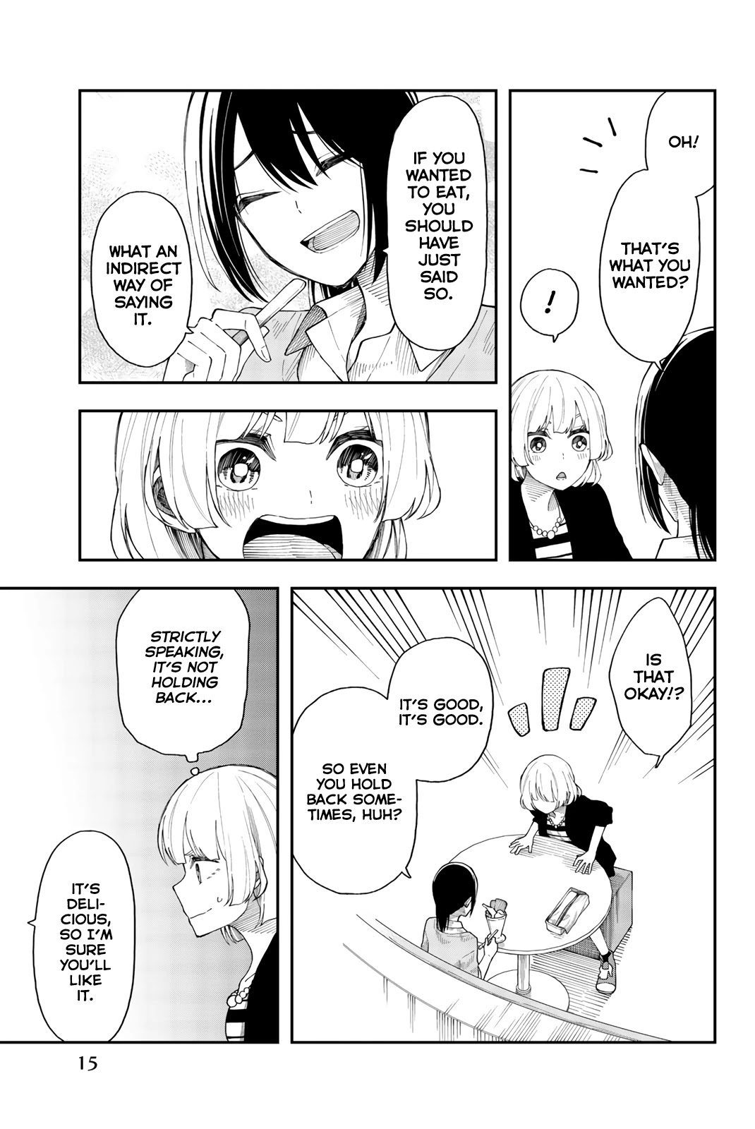 Shouraiteki ni Shinde Kure Chapter 25 page 13 - Chapter 25: Water Takes the Shape of You