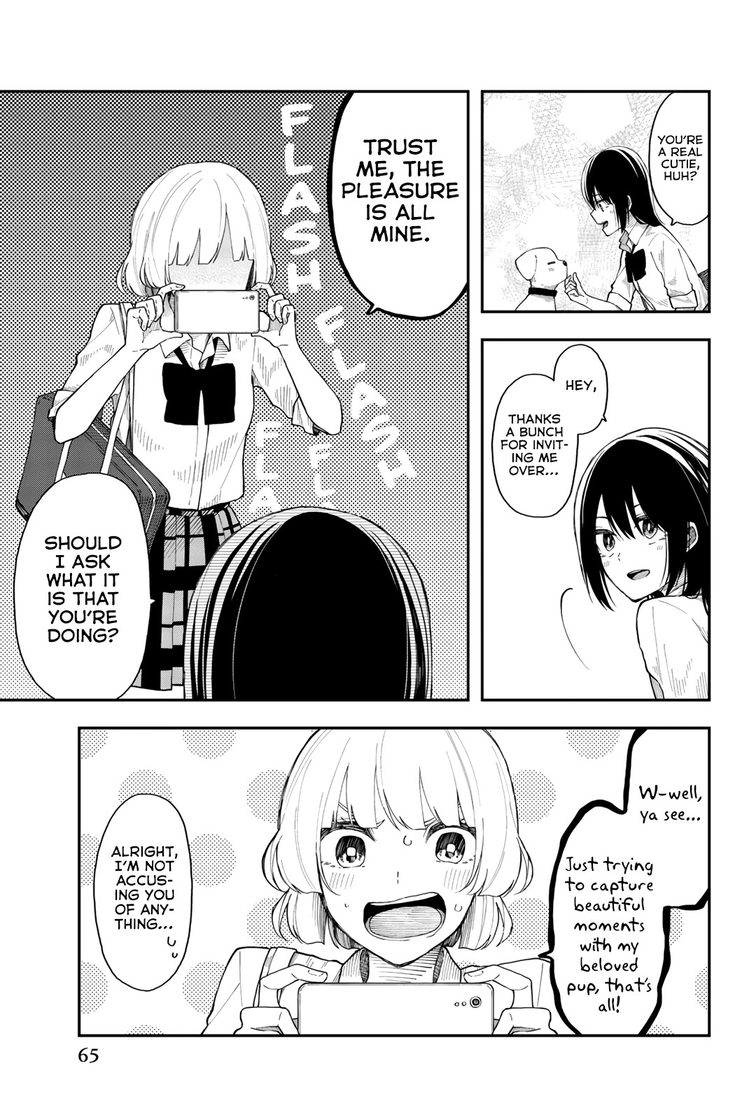 Shouraiteki ni Shinde Kure Chapter 27 page 11 - Chapter 27: Like Owner, Like Dog