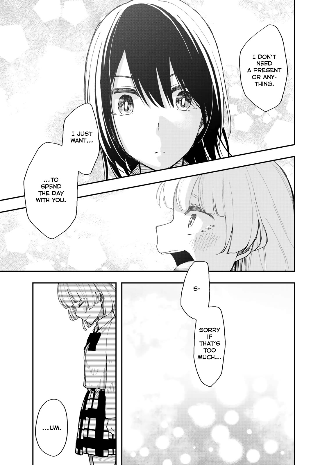 Shouraiteki ni Shinde Kure Chapter 28 page 21 - Chapter 28: One Step Ahead of Me