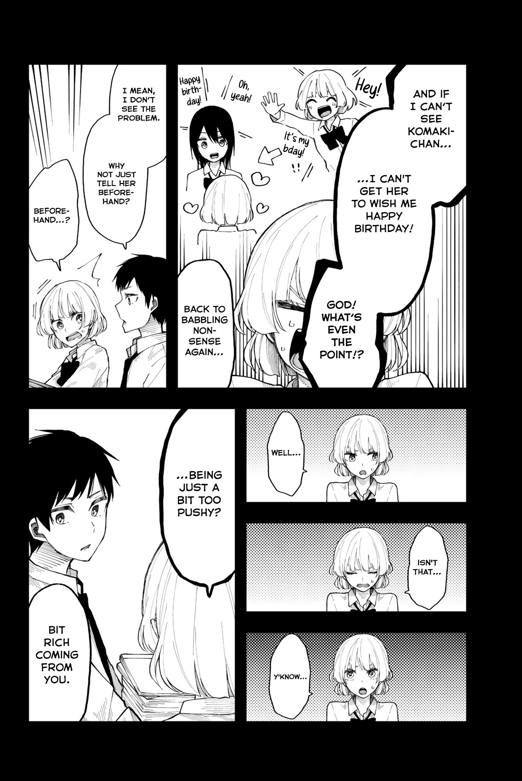 Shouraiteki ni Shinde Kure Chapter 28 page 6 - Chapter 28: One Step Ahead of Me