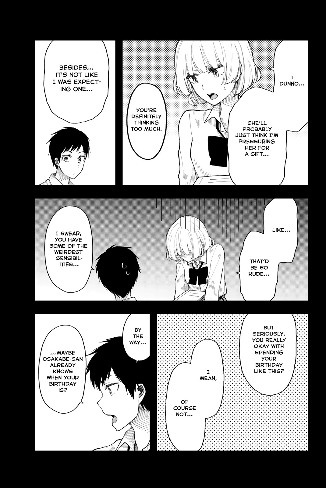 Shouraiteki ni Shinde Kure Chapter 28 page 7 - Chapter 28: One Step Ahead of Me